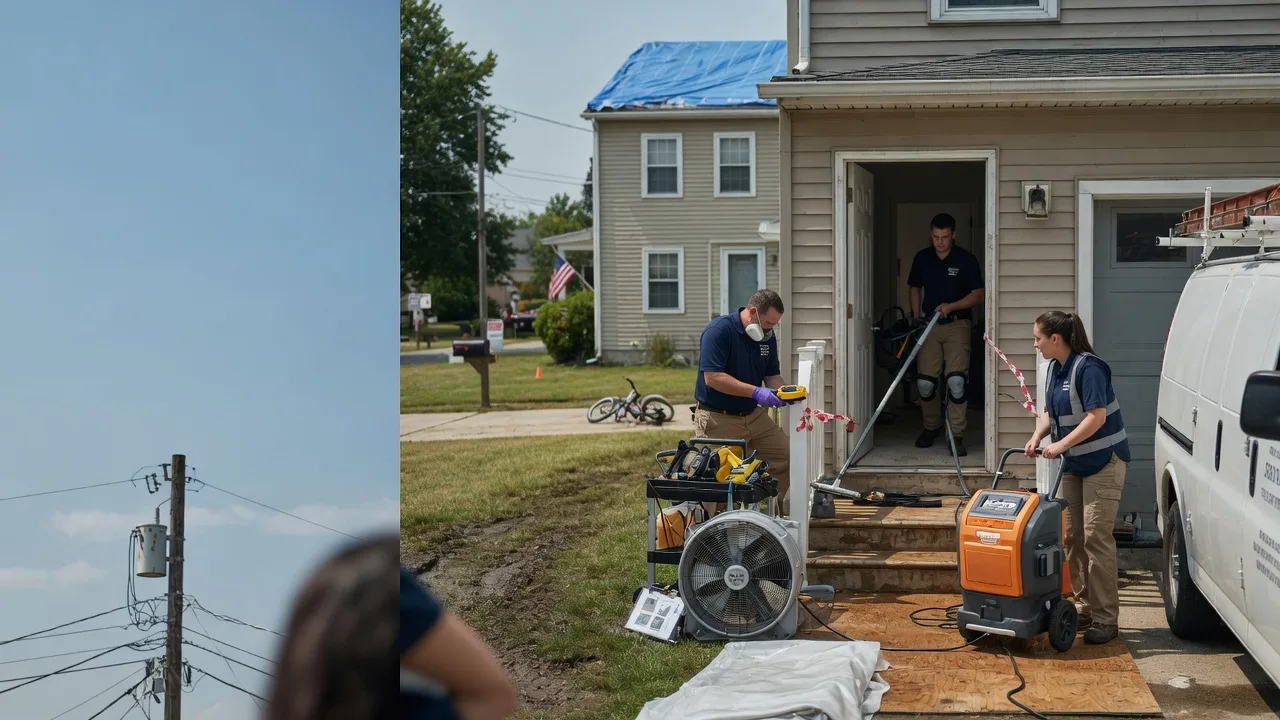 Water Damage Repair in Force, PA near me
